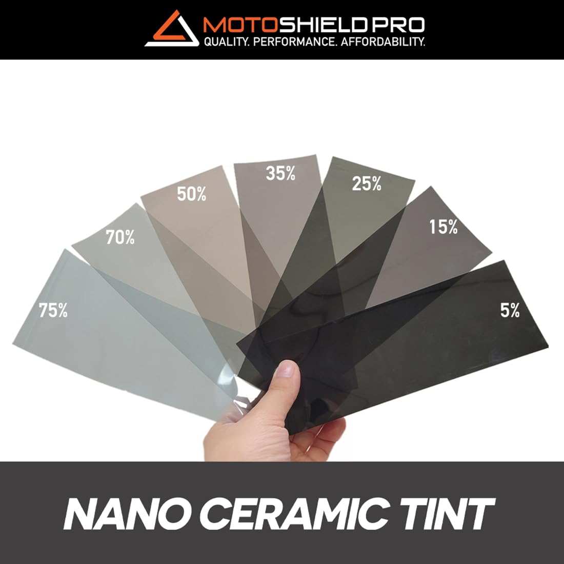 DIY-MotoShield Pro Premium Nano Ceramic Tint (5% VLT) 40� - Imagen 8