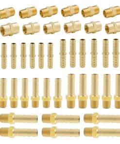 Kit de surtido de 42 piezas de accesorios de latón para