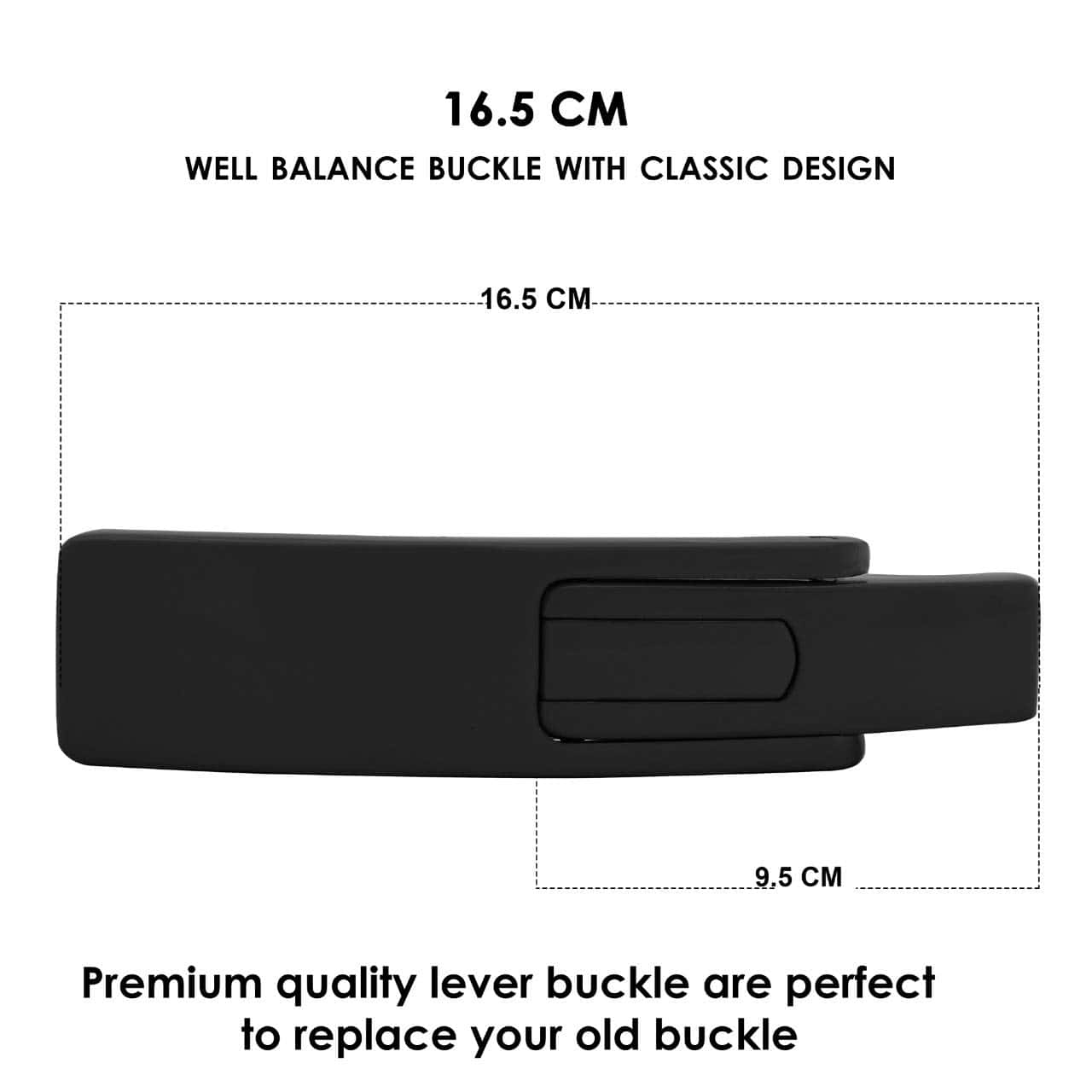 RAULAM INTERNATIONAL Hebilla de Repuesto para -Negro - Imagen 5