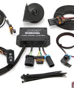 Sistema de señal de giro XTC con claxon compatible con