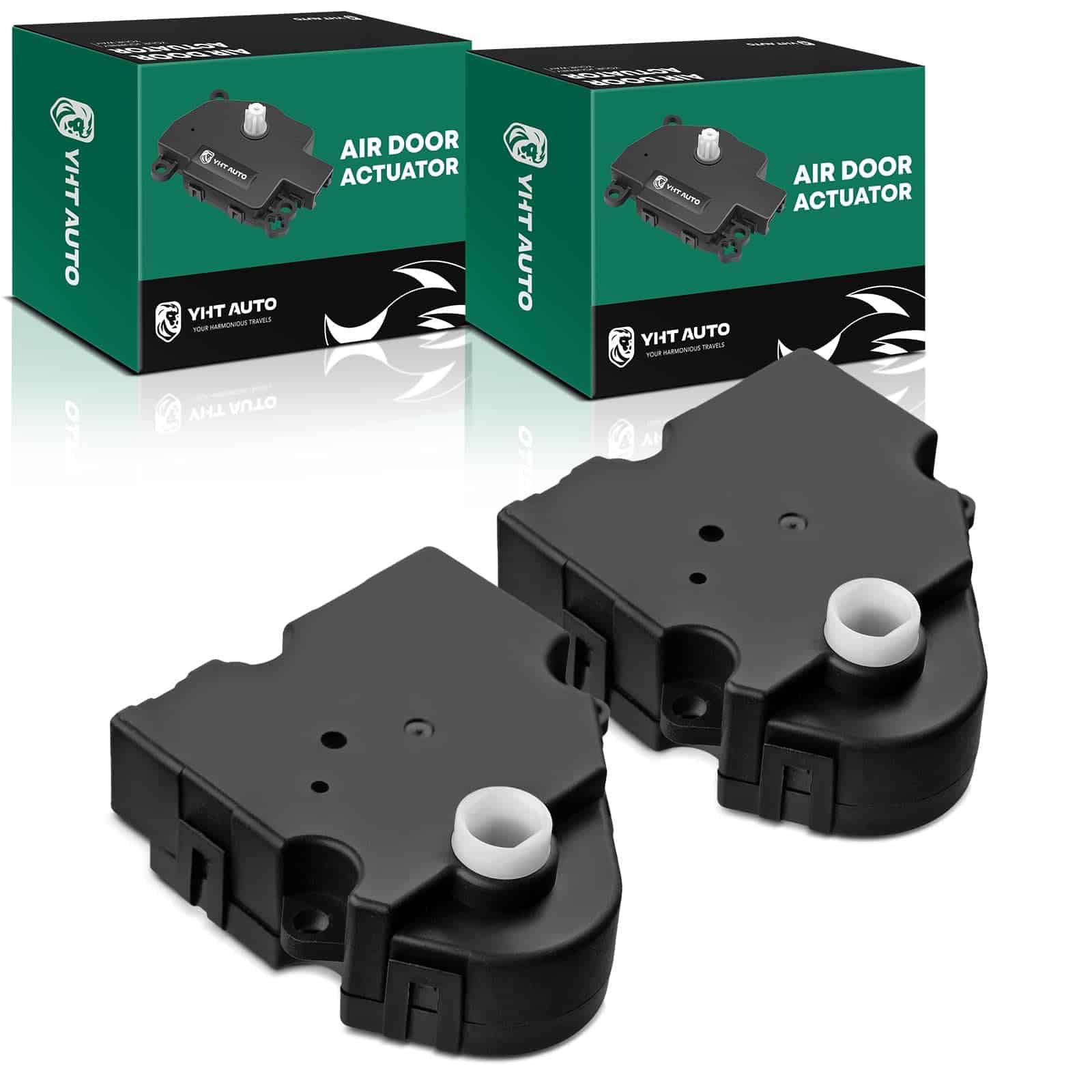 Conjunto de 2 Actuadores de Puerta de Aire HVAC para Mezcla