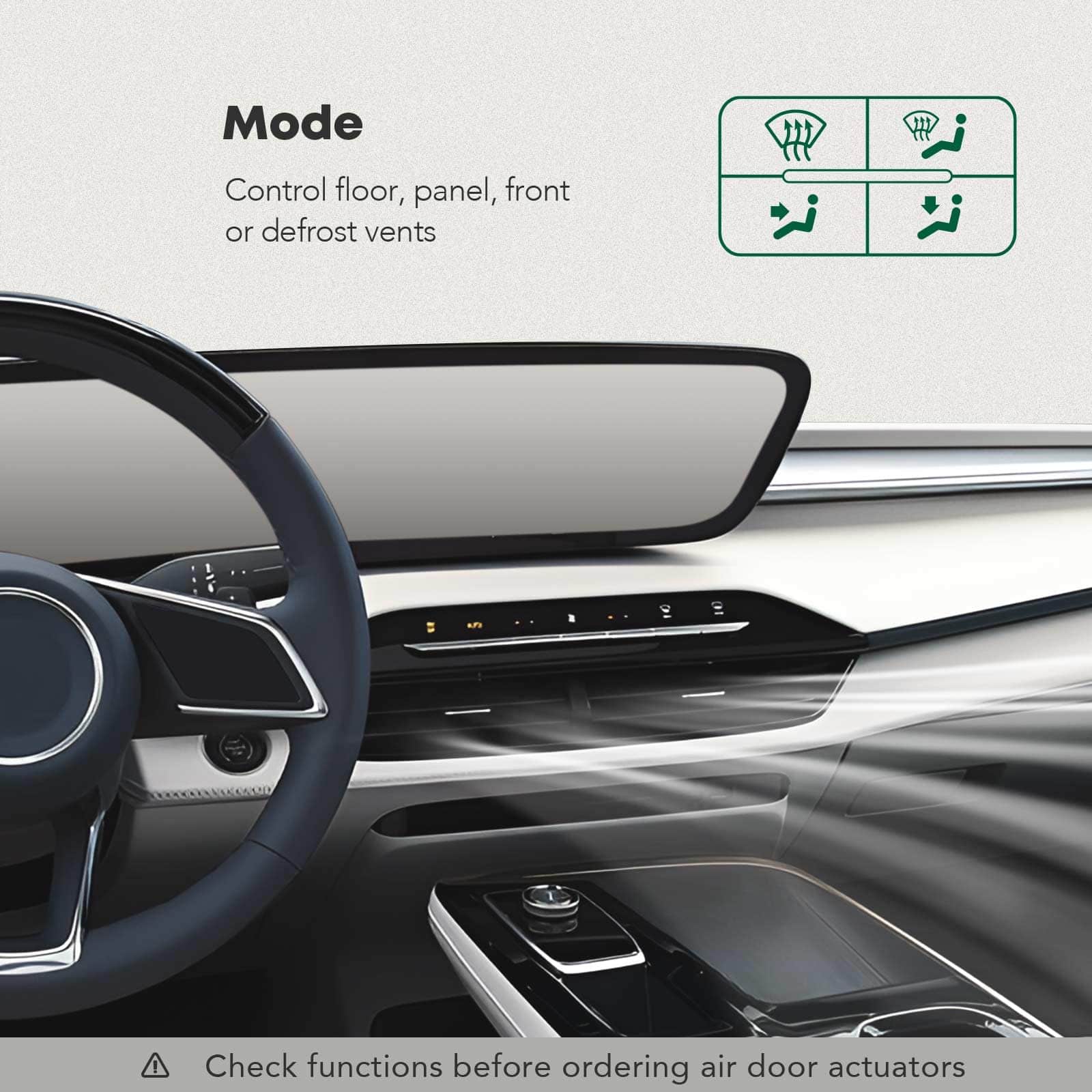 Conjunto de 2 Actuadores de Puerta de Aire HVAC para Mezcla - Imagen 8