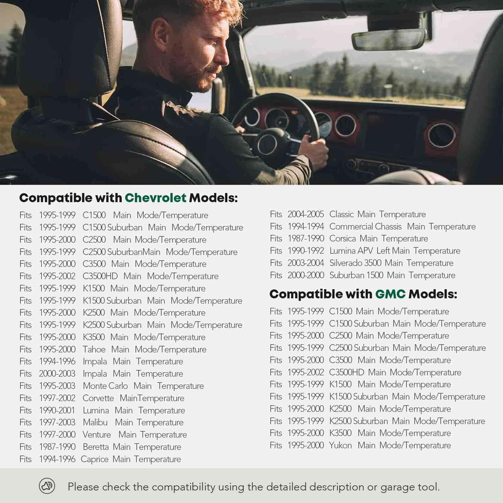 Conjunto de 2 Actuadores de Puerta de Aire HVAC para Mezcla - Imagen 3