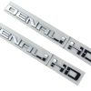 Emblemas Aimoll 2pcs Chrome Denalihd Denali Hd para Gm