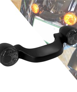 HDBUBALUS Luz de giro integrada para motocicleta con luz de