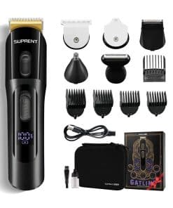 Recortadora de barba SUPRENT para hombres - Kit de aseo