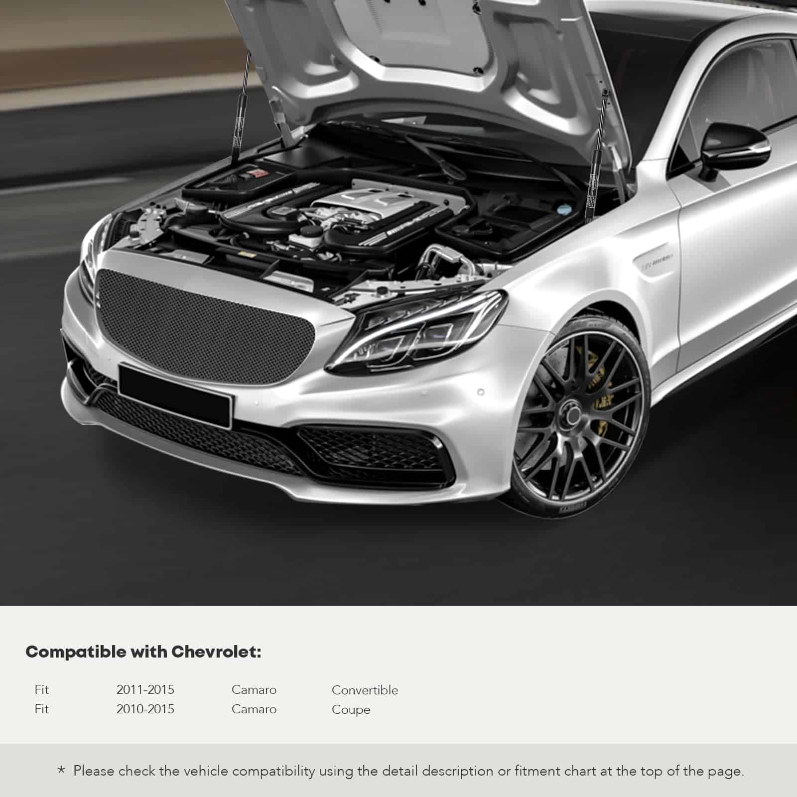 Soportes de Elevación del Capó Delantero para Chevrolet - Imagen 3