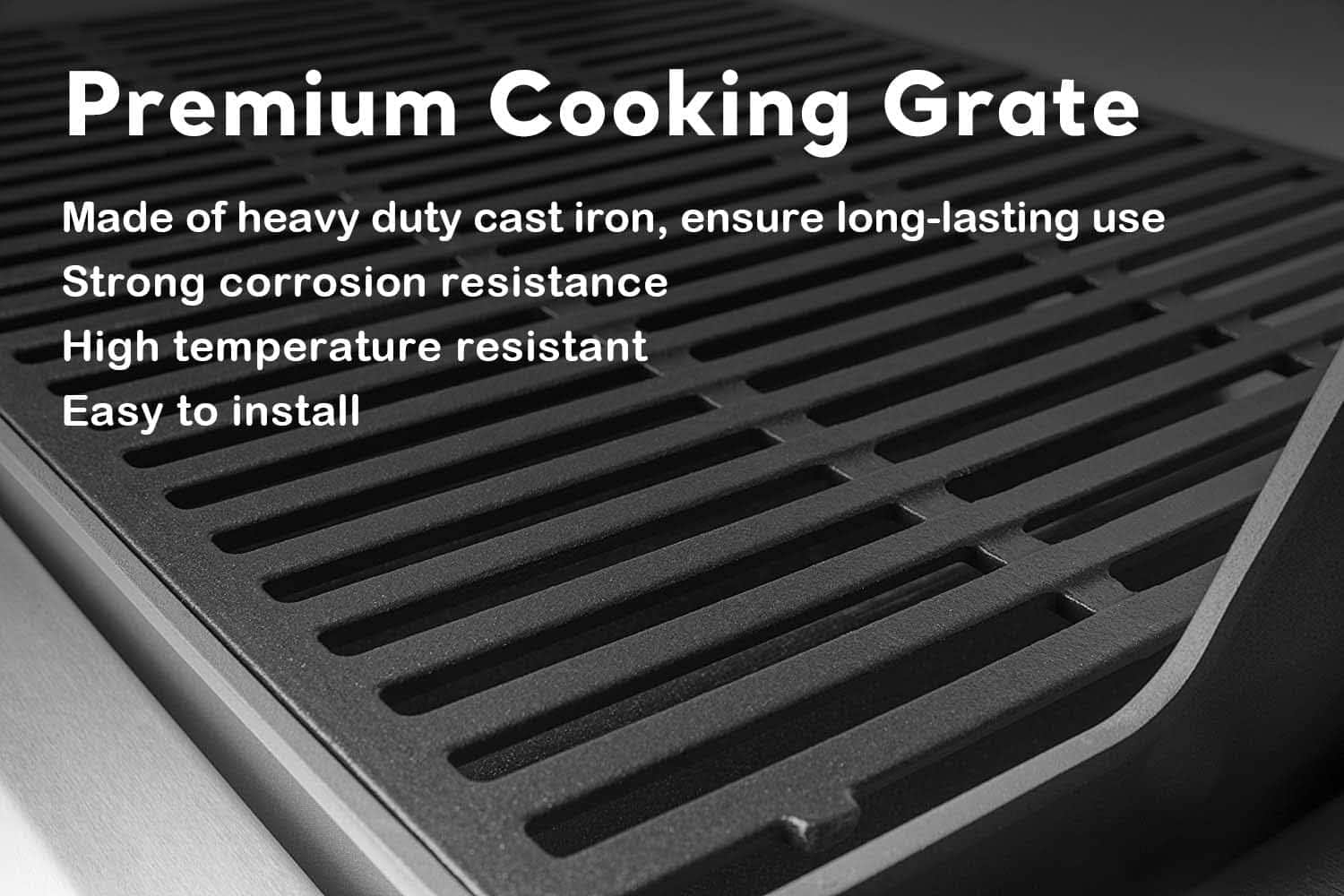 7637 Parrillas para Weber Spirit E210, 17.5 Pulgadas - Imagen 9