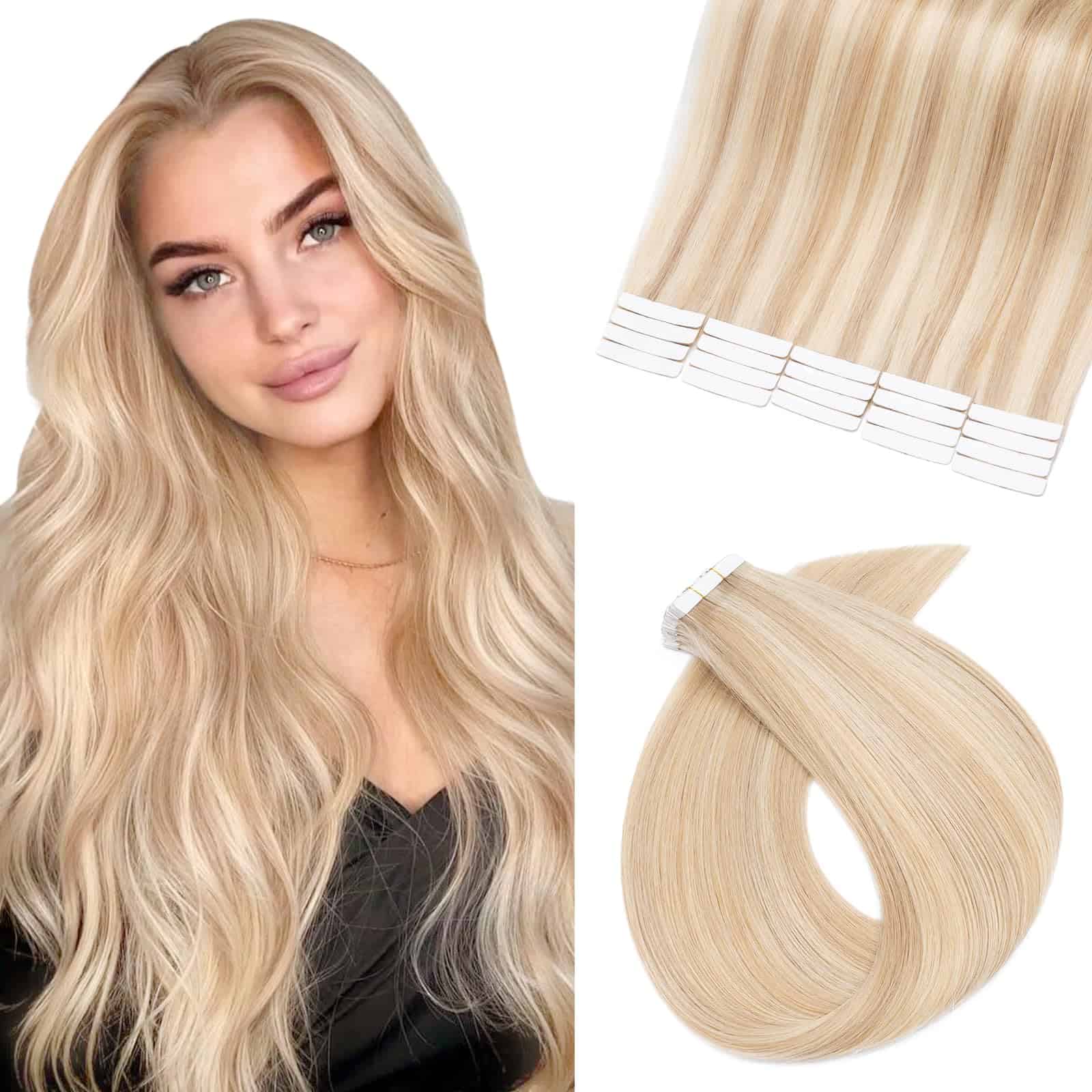 Extensiones de Cabello Tape en Cabello Humano Remy Benehair