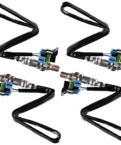 Set de 4 sensores de oxígeno de repuesto para Chevrolet