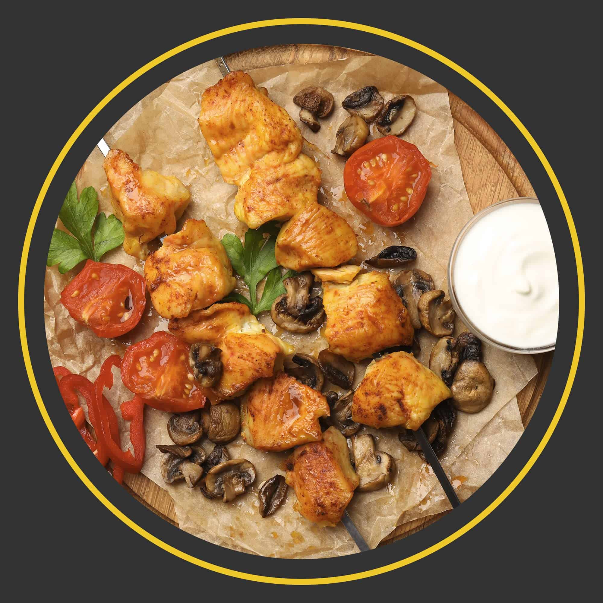 Brochetas de metal plano para barbacoa O-Yaki - Juego de 8 - Imagen 9