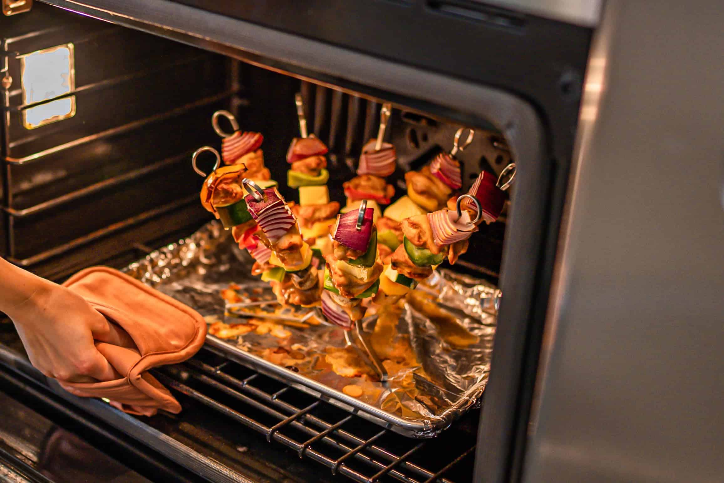 Brochetas de metal plano para barbacoa O-Yaki - Juego de 8 - Imagen 3