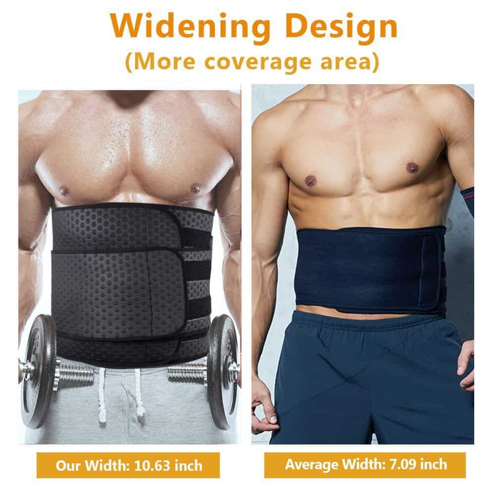 Cinturón de Cintura ZOHUMI para Hombres, Faja Abdominal de - Imagen 3