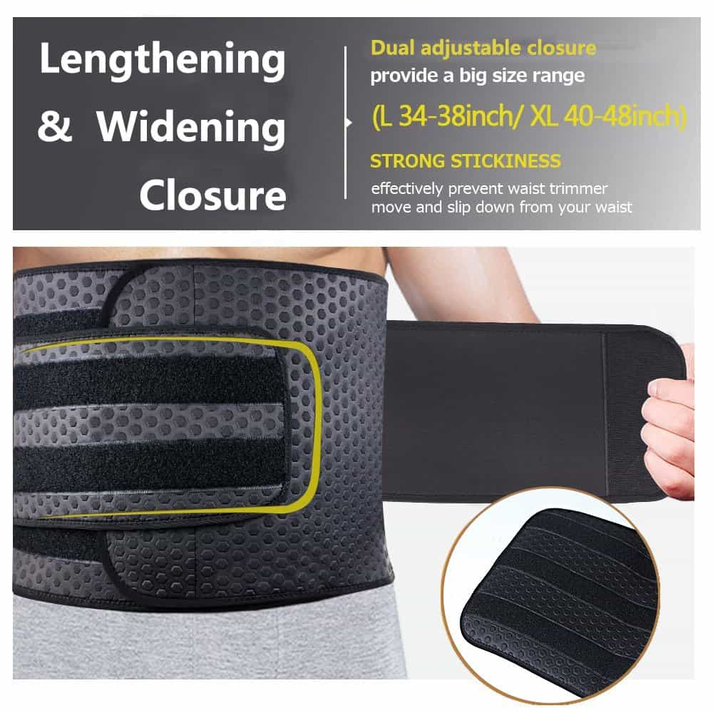Cinturón de Cintura ZOHUMI para Hombres, Faja Abdominal de - Imagen 6