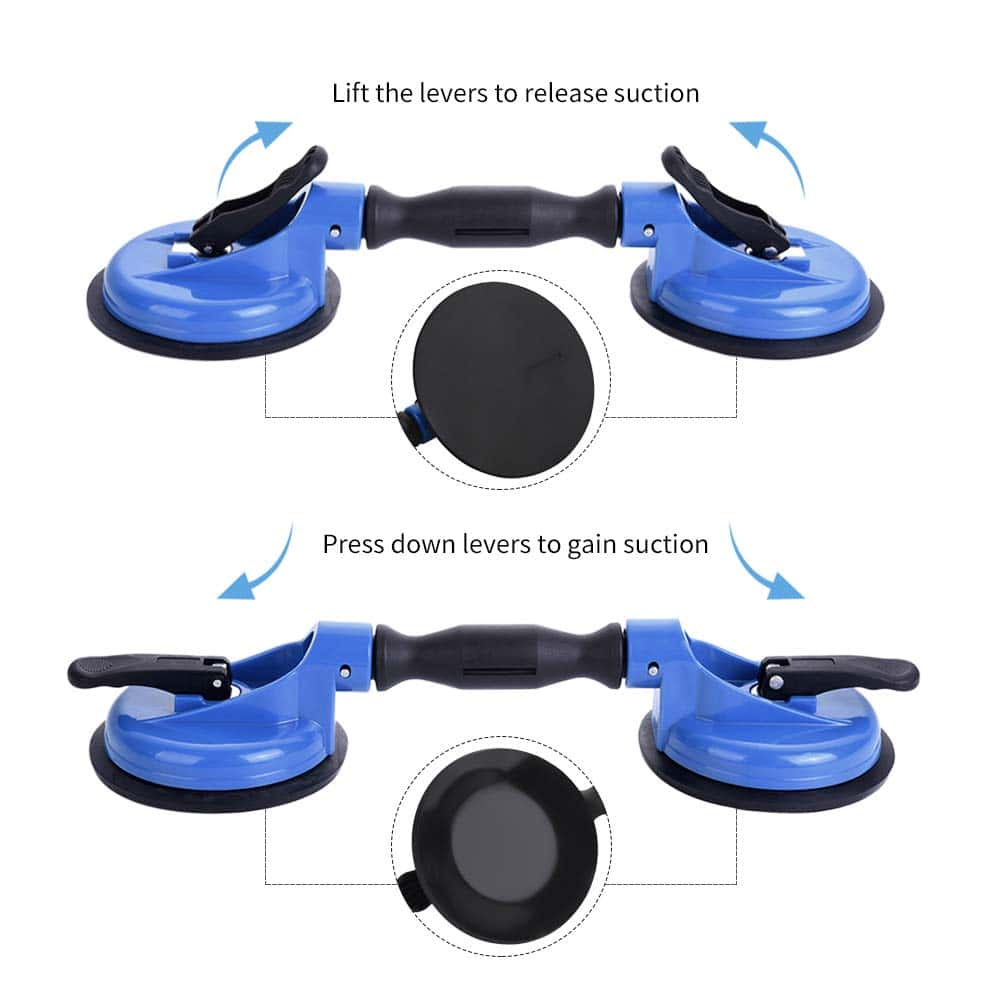 Ventosa de Vidrio IMT Doble Ventosa 2 Pack, Placa de Vacío - Imagen 6