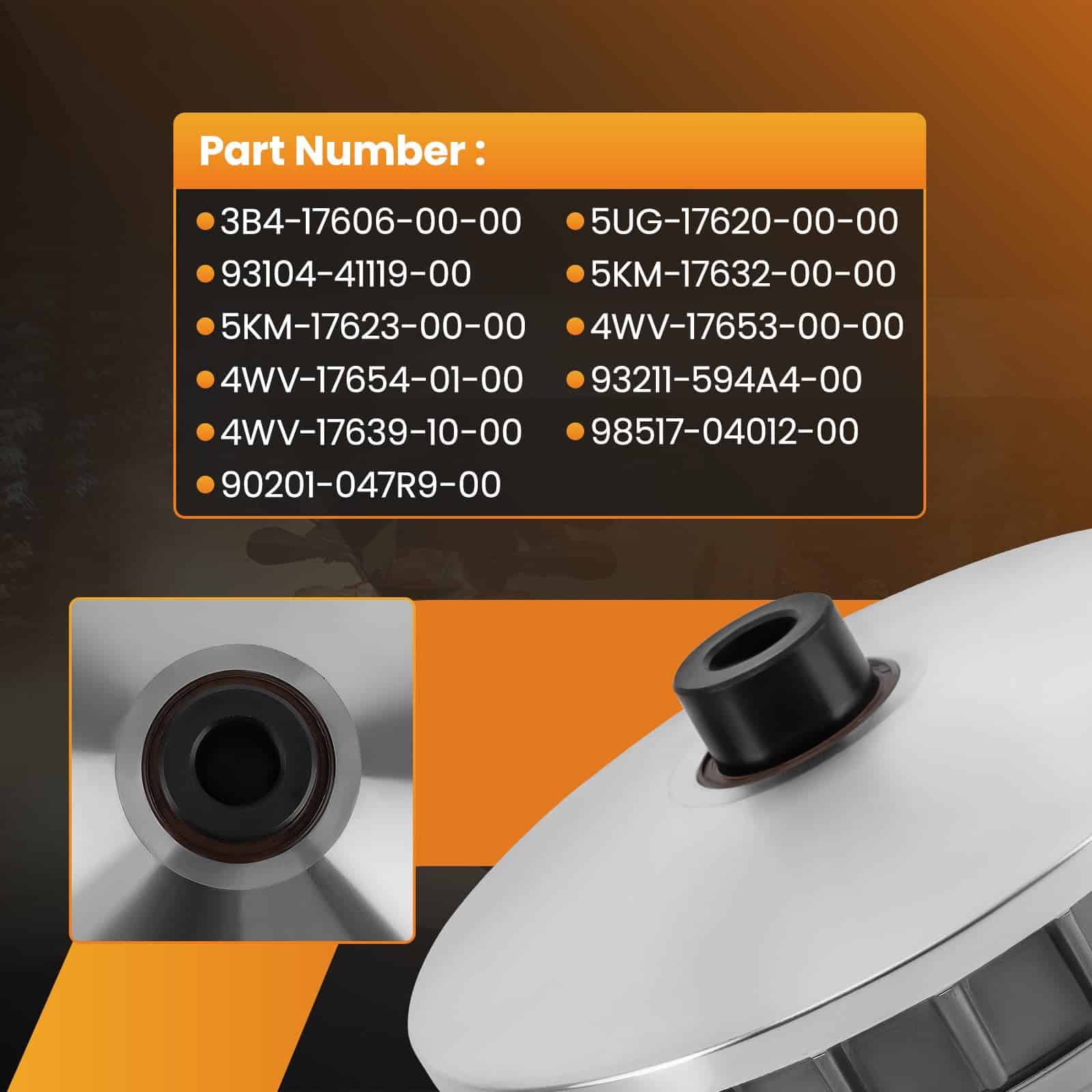 Ensamblando Embrague Primario para Yamaha Rhino 660 4x4 - Imagen 4