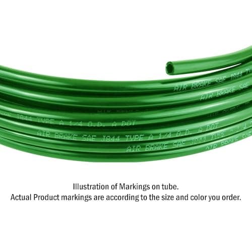 Tubos de freno de aire de nylon SAE J844 de 3/8" OD x 100' - Imagen 4