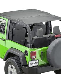 MASTERTOP Bimini Plus Summer Soft Top en Negro Diamante|