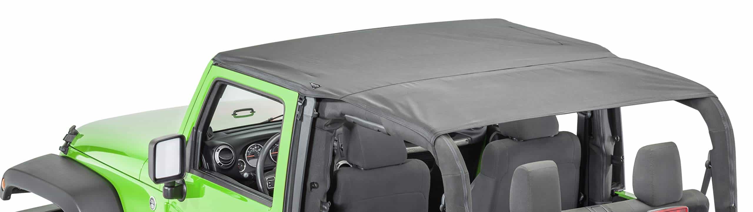 MasterTop Windshield Header compatible con 2007-2018 JK 2 y - Imagen 6