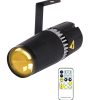 Luz de foco LED para escenario, SENLAN 6W Doble Blanco