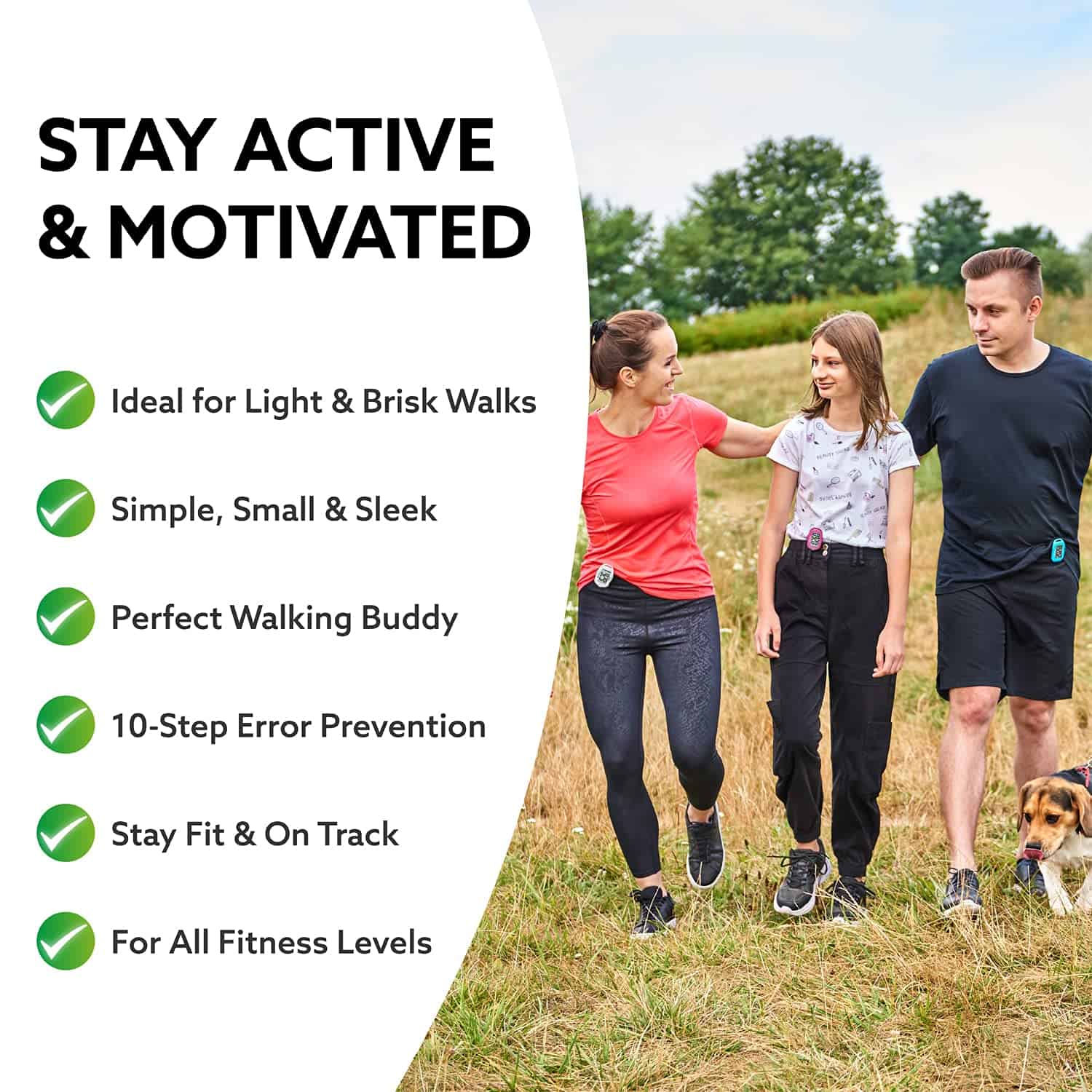 Contador de Pasos 3D 3DFitBud Simple Walking Pedometer de - Imagen 6