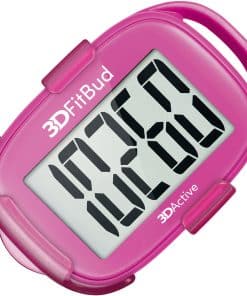 Contador de Pasos 3DFitBud Simple Walking 3D -Rosa