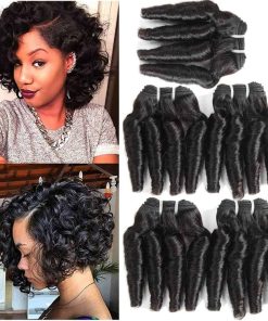 Paquetes de Cabello Rizado Funmi Virgen Brasileño Molefi