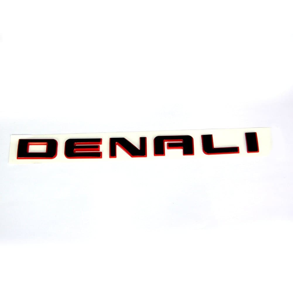 Emblemas de Placa de Nombre Denali Hd -Rojo - Imagen 3