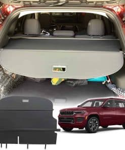 Cubierta retráctil de maletero trasero compatible con Jeep