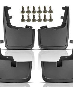 Juego de 4 protectores contra salpicaduras de barro YHTAUTO