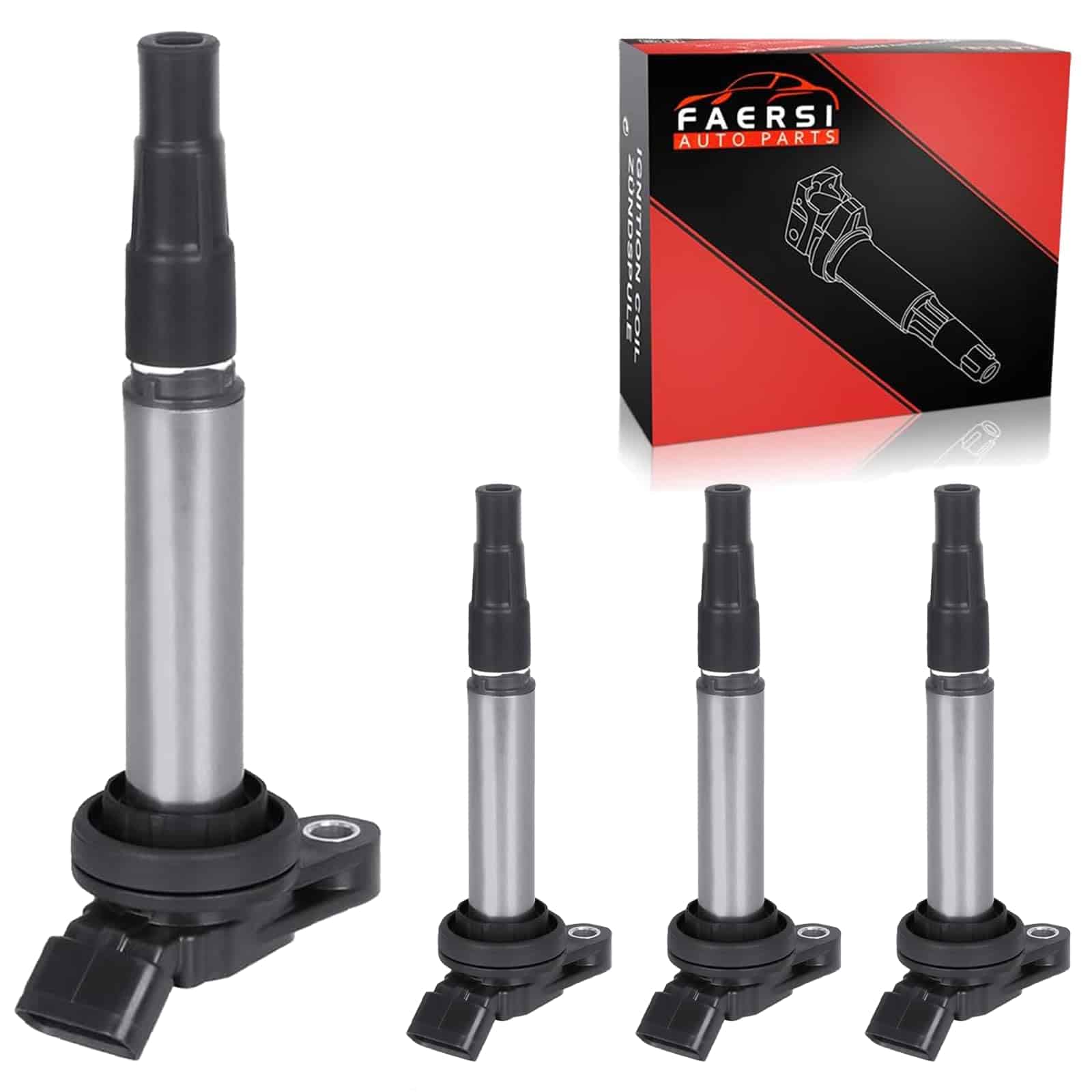 Pack de 4 Bobinas de Encendido FAERSI para Toyota Corolla