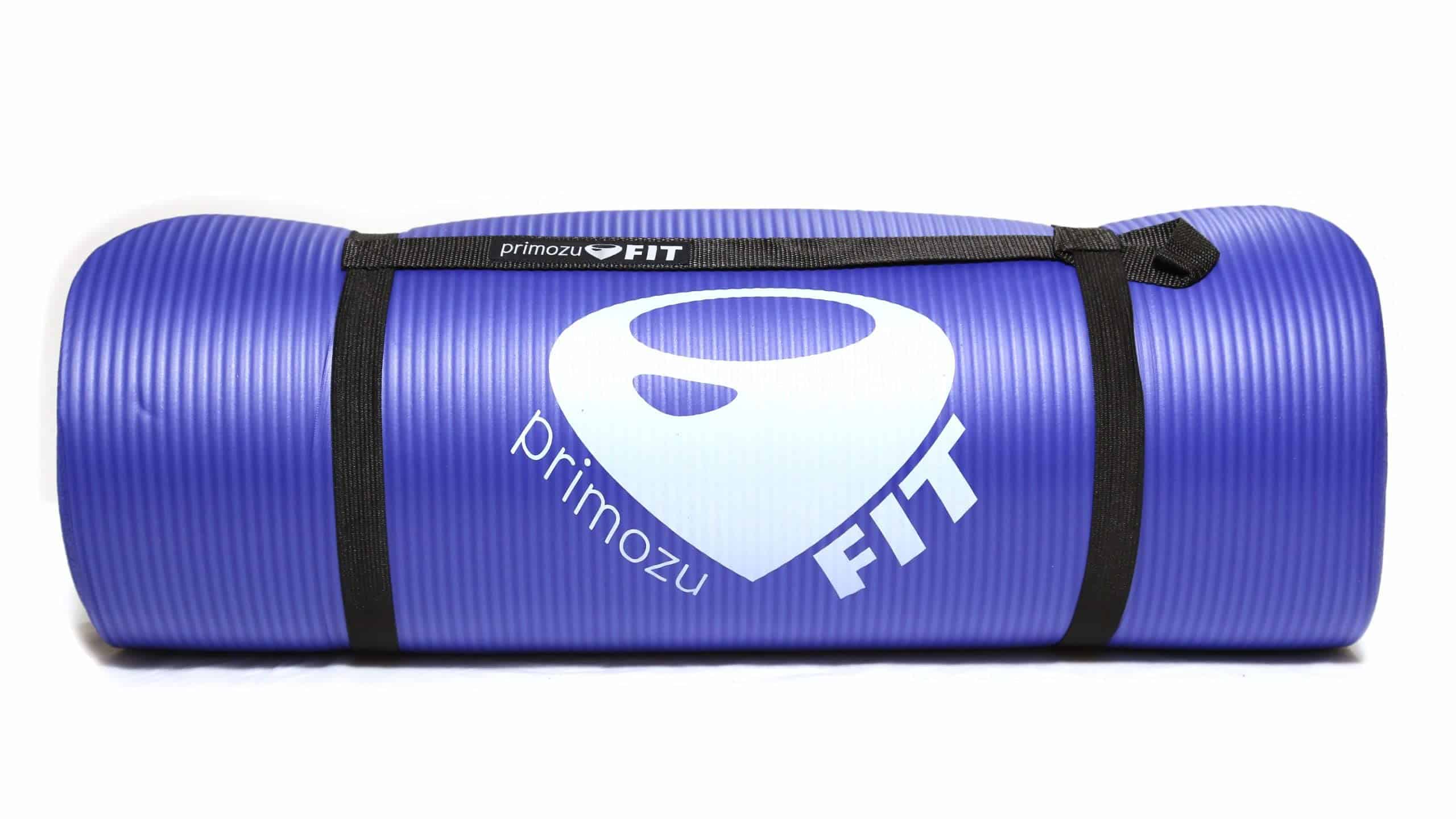 Tapete de Yoga Ultragrueso Primozu FIT (AZUL, 5/8") - Imagen 7