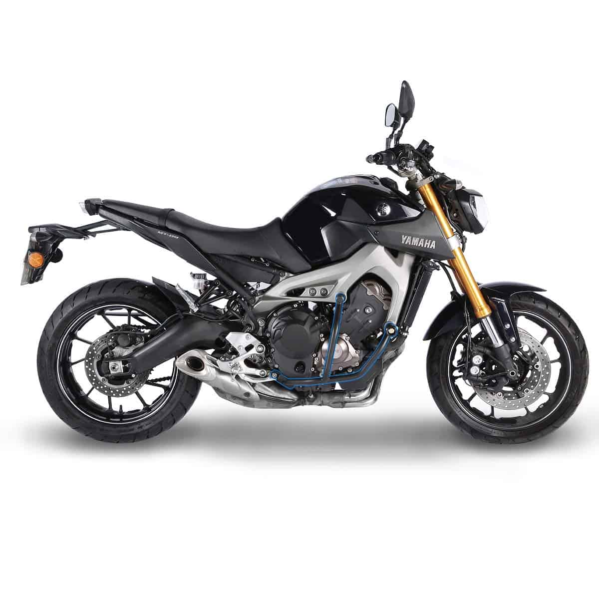 R-Gaza Crash Bars para Yamaha FZ-09 MT-09 FJ-09 Tracer
