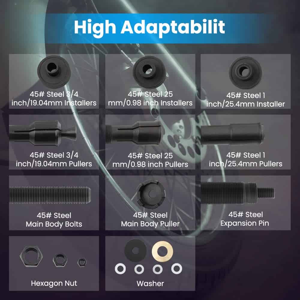 Herramienta de Extracción e Instalación de Rodamientos de - Imagen 7