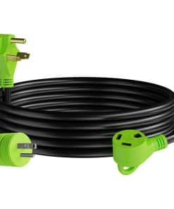 Cable de extensión de 30 amperios para RV de 15 pies