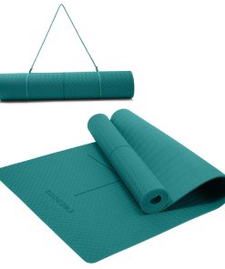 Tapete de Yoga Ecológico Ewedoos con Marcas -Jade