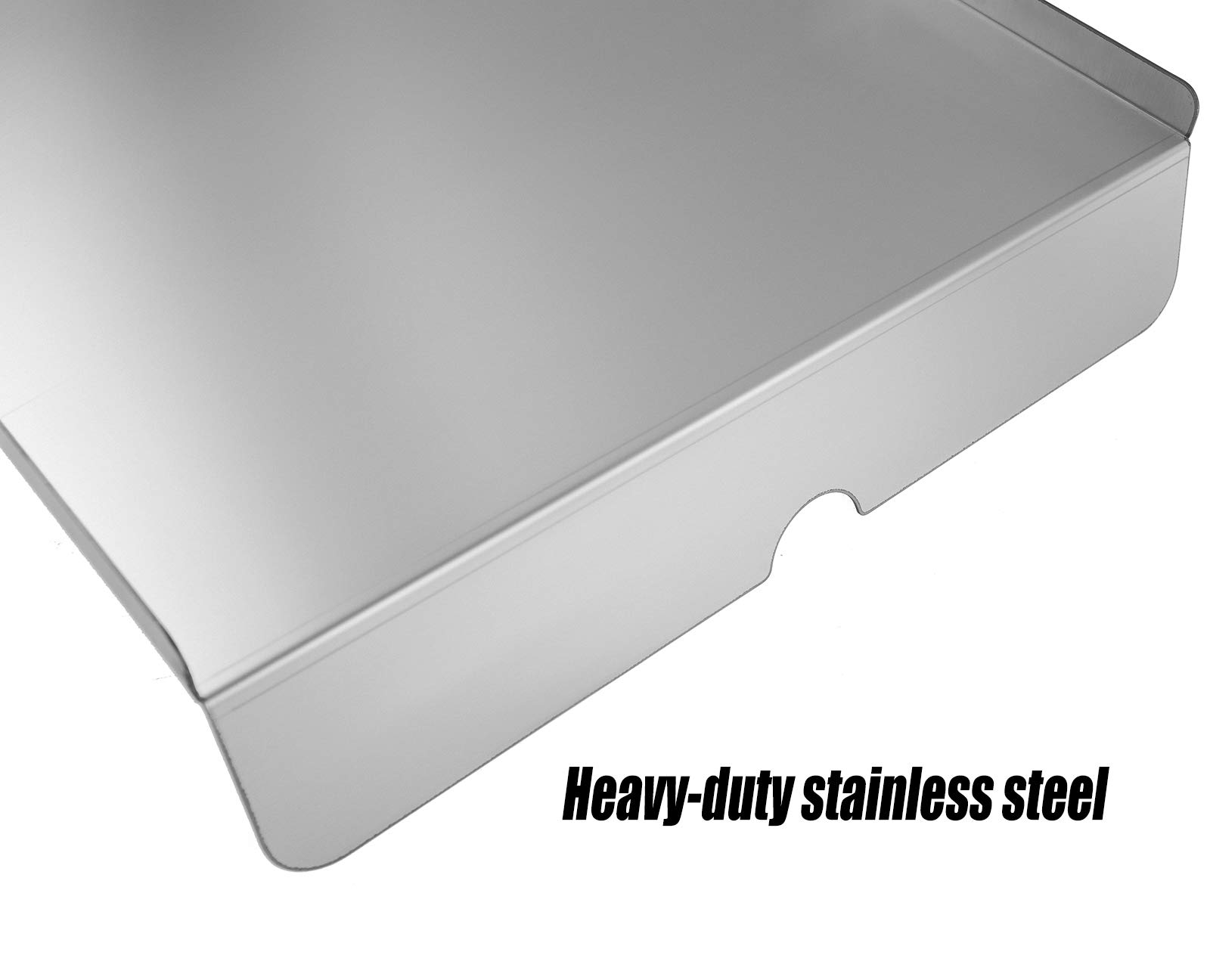 Bandeja de goteo de acero Wondjiont Heat Baffle, Repuesto - Imagen 6