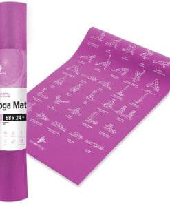 Tapete de Yoga NewMe Fitness para Mujeres -Morado