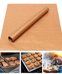 Set de 10 Tapetes para Parrilla y Horneado, Color Cobre,