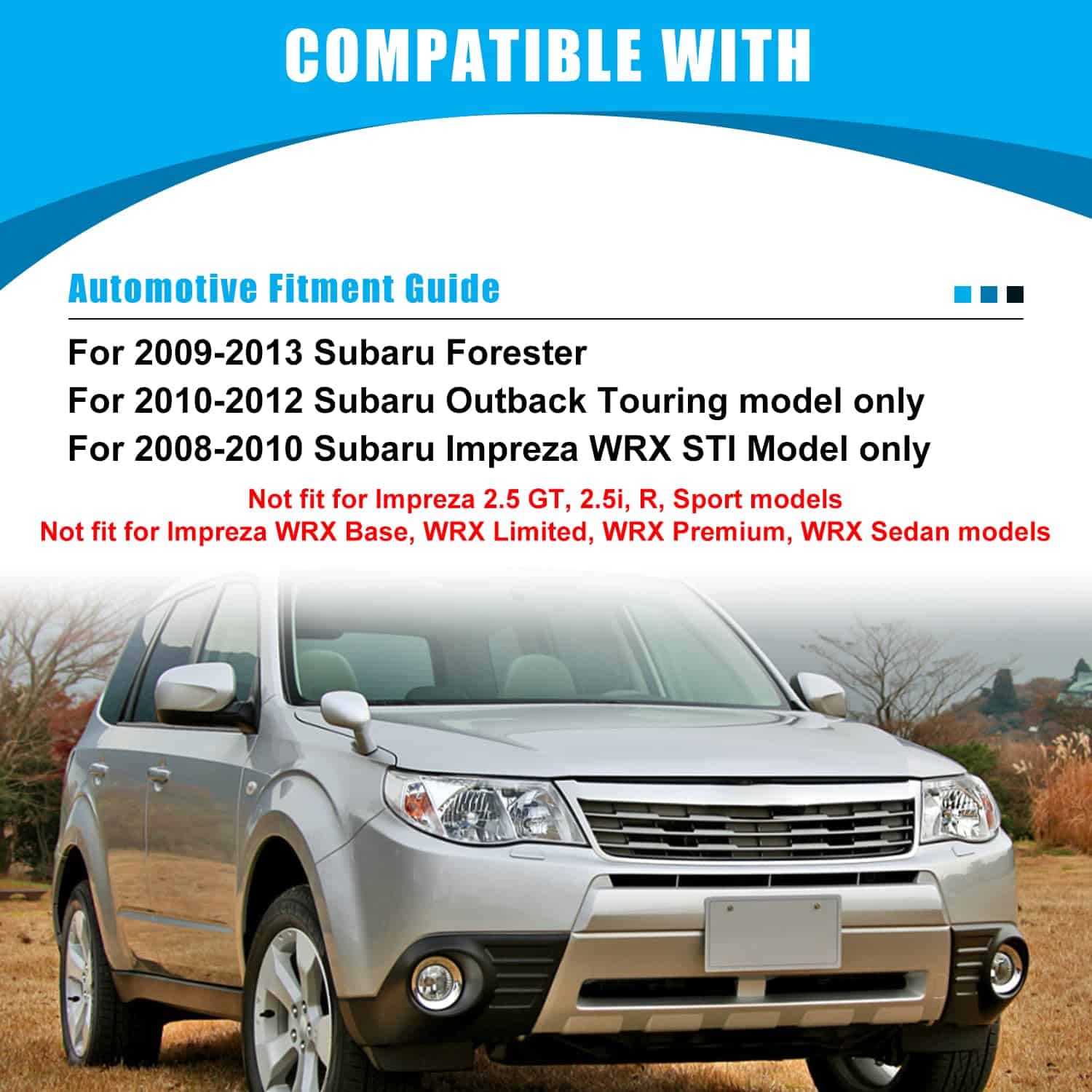 CPW Faros de Niebla de Repuesto para Subaru [2009 2010 2011 - Imagen 7