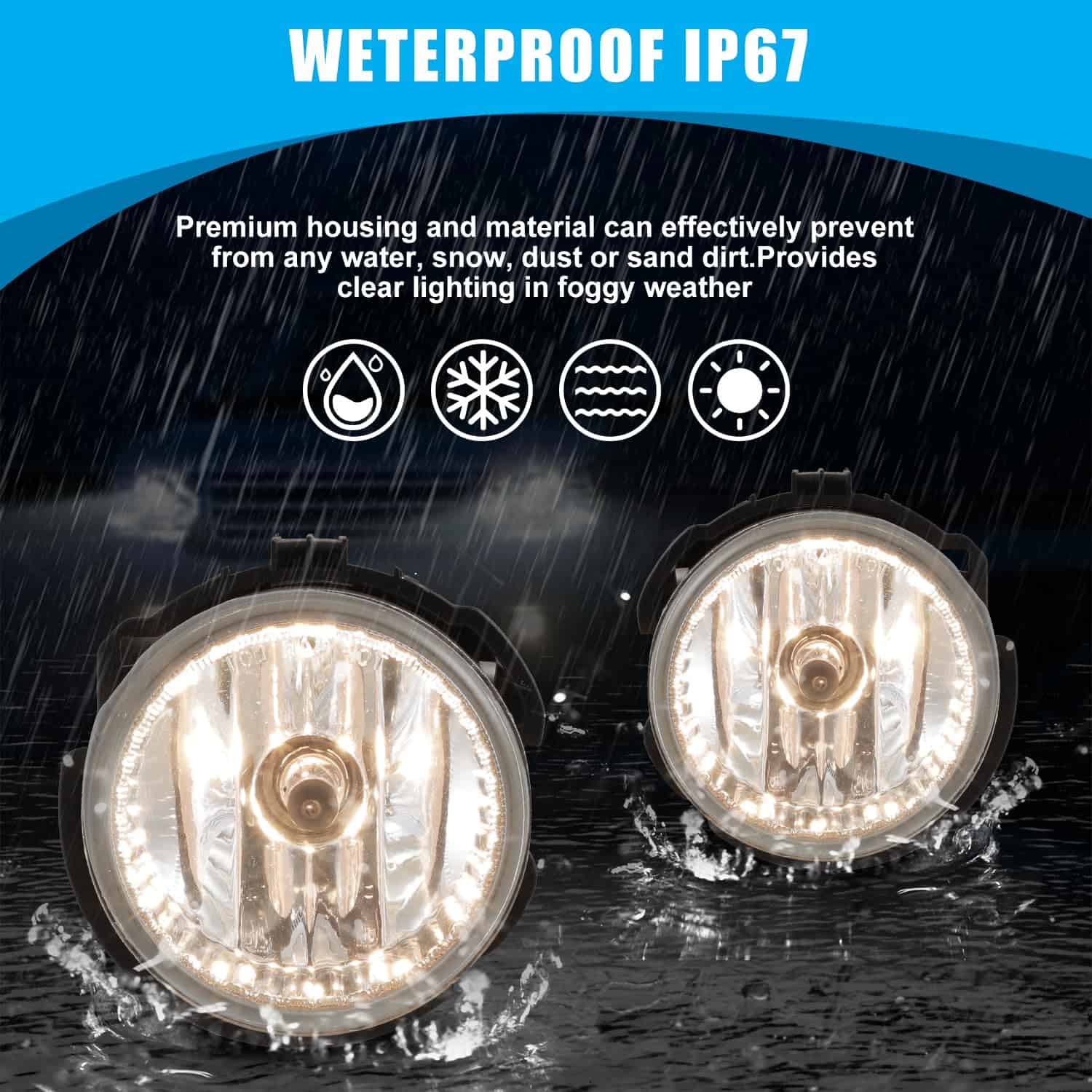 CPW Faros de Niebla de Repuesto para Subaru [2009 2010 2011 - Imagen 3