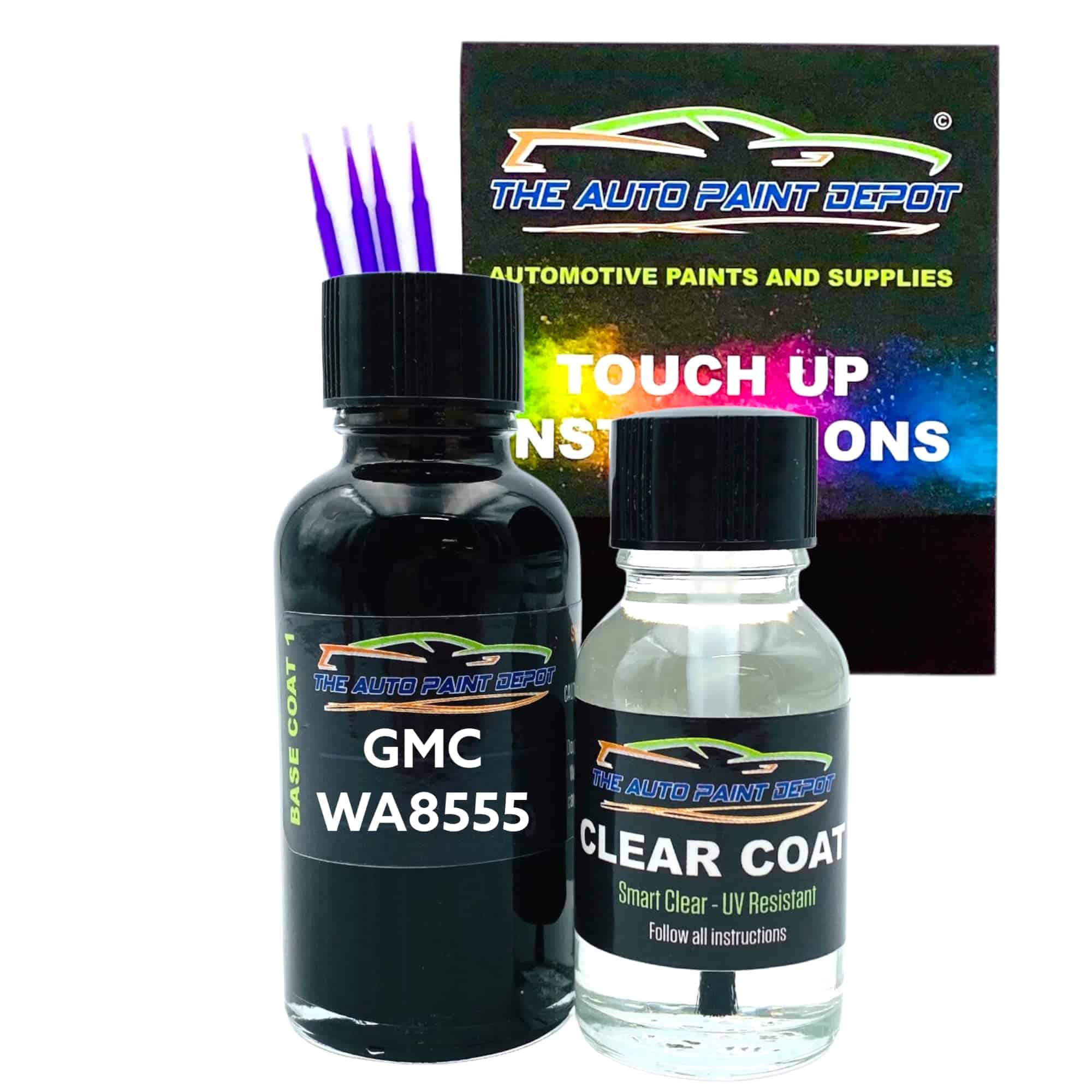 Pintura de retoque Auto Paint Depot para GMC Safari-Negro