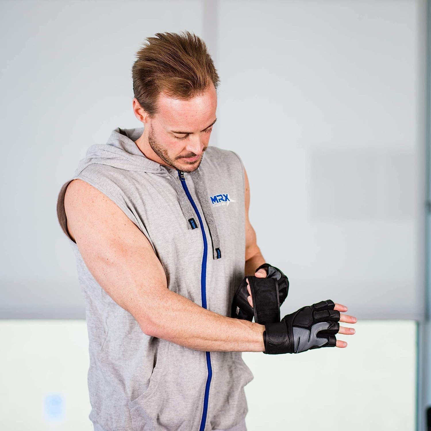 Guantes de Entrenamiento de Levantamiento de Pesas MRX - Imagen 6
