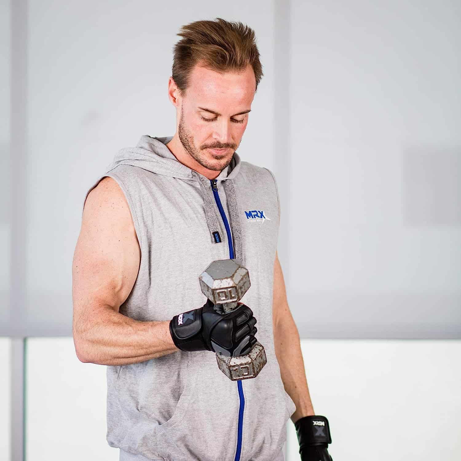 Guantes de Entrenamiento de Levantamiento de Pesas MRX - Imagen 7