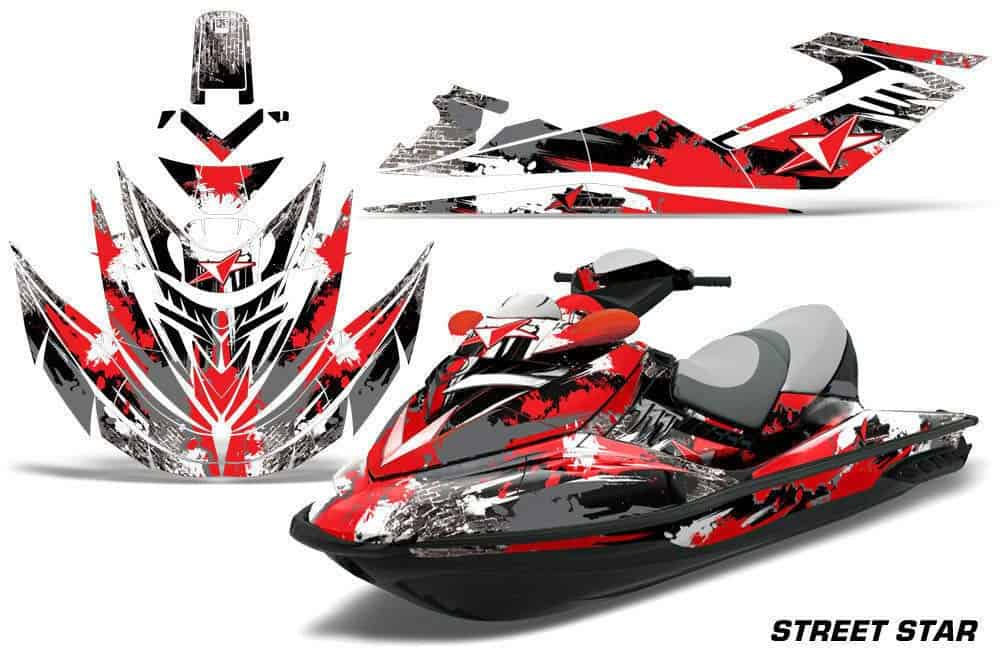 Kit de gráficos adhesivos para Jet Ski AMR Racing Sticker