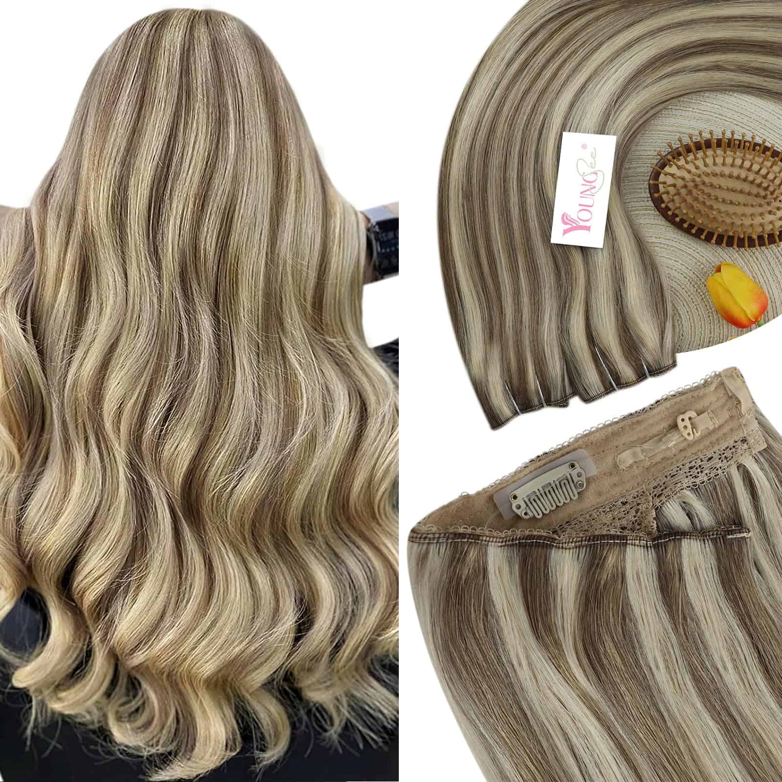 Extensiones de Cabello de Alambre YoungSee Destacado