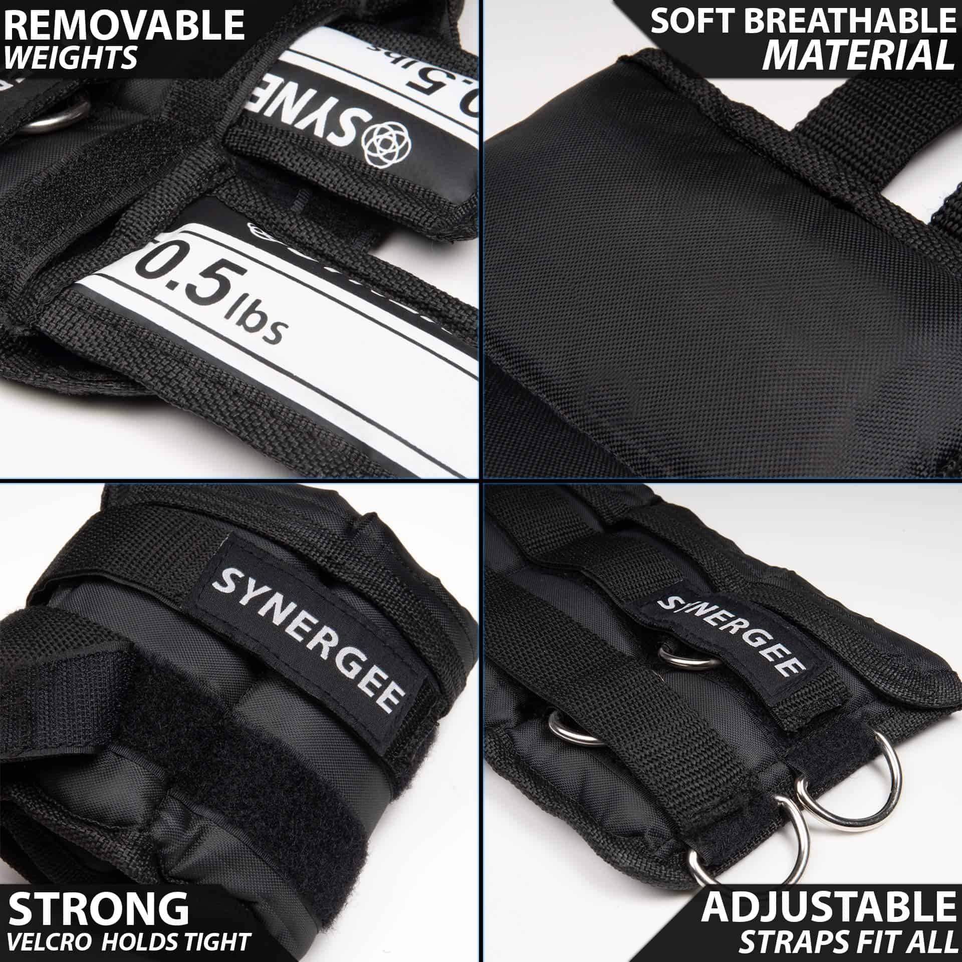 Synergee Comfort Fit 0.5-5lb Pesas Ajustables para - Imagen 5