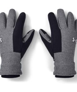 Guantes Under Armour para Hombres M Storm Pitch Gris