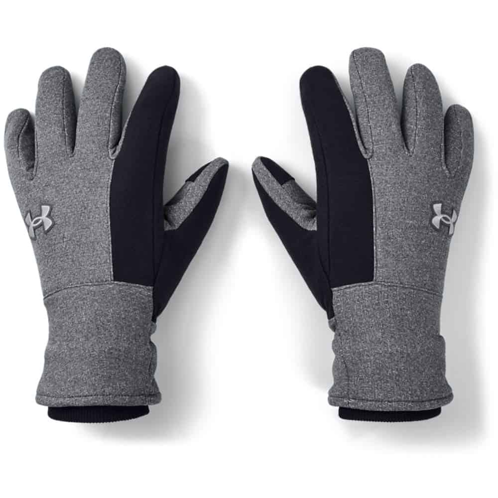Guantes Under Armour para Hombres M Storm Pitch Gris