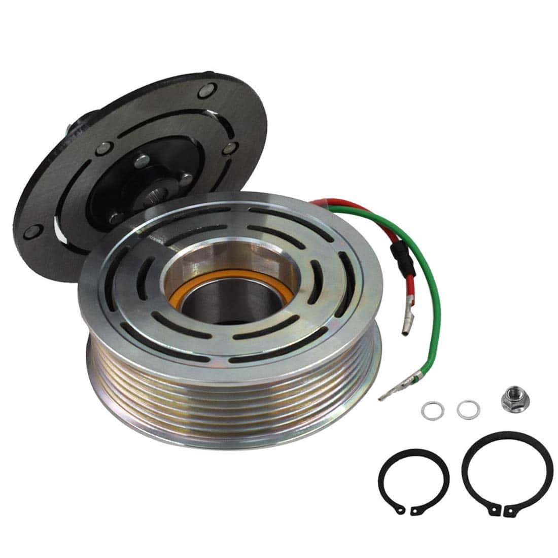 WFLNHB AC A/C Compressor Clutch Coil Assembly Kit - Imagen 6